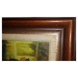 Rembrandt and Daumier Reproduction Framed Art
