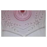 Anchor Hocking, Pink Depression Glass, Refrigerator Dish Argyle Co-op.