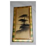 Vintage Trays, Brushes, Curling Irons, Oil lamp and More.