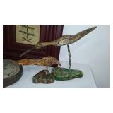 Hanging Clock, wood décor, Wreath, Framed art.