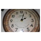 Hanging Clock, wood décor, Wreath, Framed art.