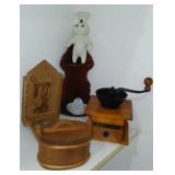 Pillsbury Dough Boy, and Wood Décor.