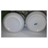 Assortment of Pitchers (4) plates, planters and more.