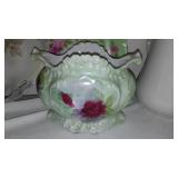 Assortment of Pitchers (4) plates, planters and more.