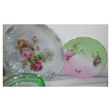 Assortment of Pitchers (4) plates, planters and more.