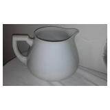 Assortment of Pitchers (4) plates, planters and more.