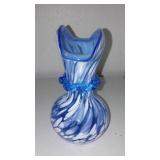 Blue and White Blown Glass décor (2)