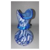 Blue and White Blown Glass décor (2)