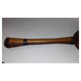 Wood Mortar and Pestle.