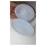 Hazel Atlas Nesting Hen (2) and Pitchers.