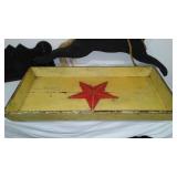 Wood Décor Tray, Horse, Corner Shelf.