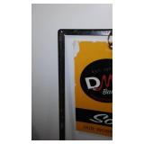 Live Bait Yard Sign with Metal Hanger.