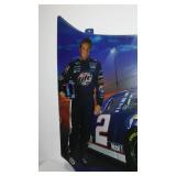 Miller Lite Racing Rusty Wallace Hood Sign.