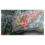 Coors Lite Racing Reflective Picture.