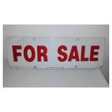 Metal Exit (2) and For Sale Signs.