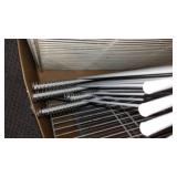 Stainless Shelving Panels, Wall Hangers and More.