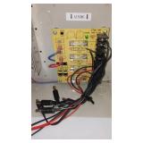 Onn DVD Player and Security Multi outlet 12 VDC power Supply.