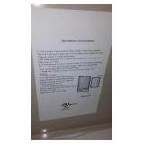 Onn DVD Player and Security Multi outlet 12 VDC power Supply.