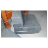 Folding Sofa Bed Chair with Pillow, Convertible Fold Out Chair Bed Sleeper, Foam Floor Mattress (2