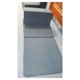 Folding Sofa Bed Chair with Pillow, Convertible Fold Out Chair Bed Sleeper, Foam Floor Mattress (2