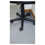 Swivel 5 Caster Secretary Chair.