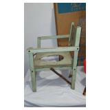 Vintage Baby Walker (In Box), Rocking Teddy Chair And Trainer Chair