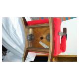 Vintage Baby Walker (In Box), Rocking Teddy Chair And Trainer Chair