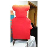 Vintage Baby Walker (In Box), Rocking Teddy Chair And Trainer Chair