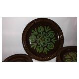 Crown Royal Stone Ware, Kashmir Rare Flower Pattern ( Setting For 8).