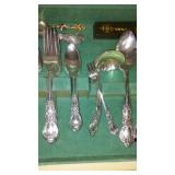 1847 Rogers Bros. Heritage Silverware (Setting For 12).