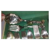 1847 Rogers Bros. Heritage Silverware (Setting For 12).