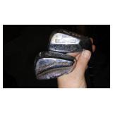 Obrien Wet Suit (XL), Wood Shaft Golf Clubs, Hydrofoil Replacement Seat and More.