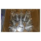 Condiment Caddys (11) Chrome Metal.