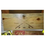 Display Case, Vintage License Plates (68,72) And More.