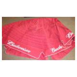 Coors, Michelob, Bud and More Outdoor Umbrella Poles and Covers (8+), Base (1).