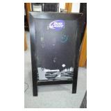 Budweiser A Frame Chalkboard Easel.