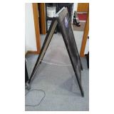 Budweiser A Frame Chalkboard Easel.