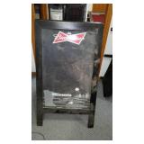 Budweiser A Frame Chalkboard Easel.