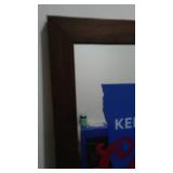 Coors Metal Sign and Mirror.
