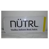 Nutrl Vodka Metal Sign