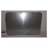 No Trespassing Snowmobilers Metal Sign.