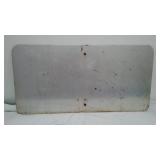 Vintage No Smoking Metal Sign.