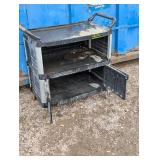 Metal Frame Sled with Pull Bar