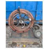 Large Drain Camera with Wheels