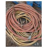 Large Pile of Heavy Duty Air compressor Hoses