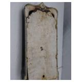 Vintage Cast Iron U.S. Mailbox with Eagle and Flag Motif