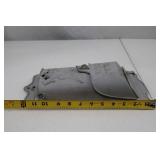 Vintage Cast Iron U.S. Mailbox with Eagle and Flag Motif