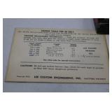 Lee Loader Reloading Kit for Pistol Cartridges with Manuals and Tables