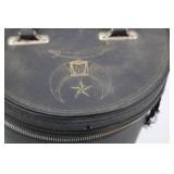 Shriners Al Kader Fez w/ Rhinestones & Case by DJ & Co. Size 7 1/8