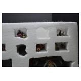 Holiday Time 20-Piece Lighted Village Set with Buildings and Accessories